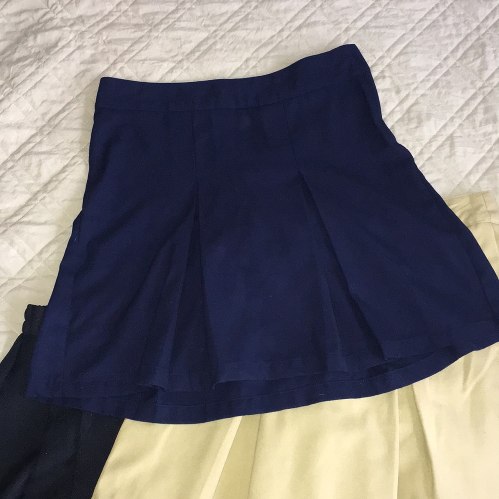 Pleated skirts